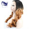Цвет Ombre человеческих волос париков шнурка Unprocessed девственницы бразильский полный поставщик