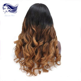 Китай Цвет Ombre человеческих волос париков шнурка Unprocessed девственницы бразильский полный поставщик
