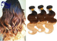 Длинние выдвижения человеческих волос девственницы волос 100 цвета Ombre волос для чернокожих женщин
