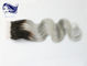 малайзийская объемная волна девственницы закрытия шнурка 7A, закрытие волос шнурка верхнее поставщик
