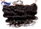 объемная волна человеческих волос закрытия волос фронта шнурка ранга 7A швейцарская поставщик