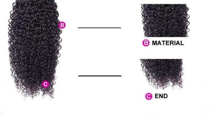 Человеческие волосы/бразильянин Weave путать свободные соткут уток выдвижений волос двойной