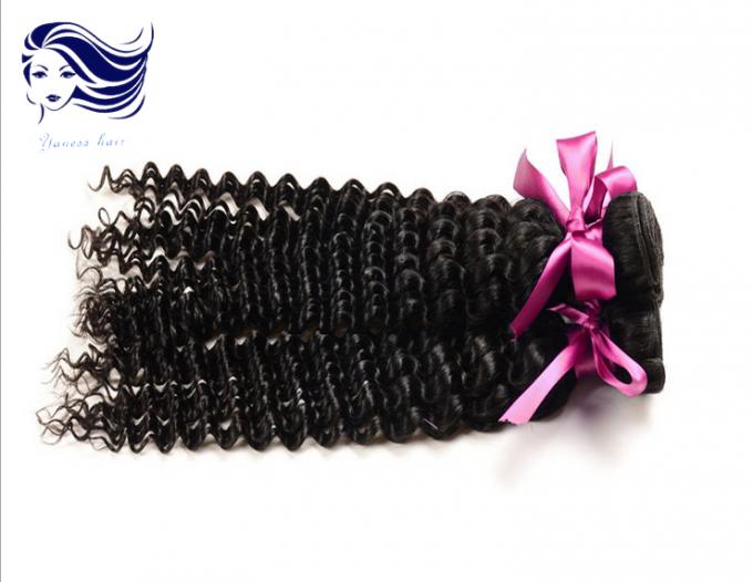Перуанская объемная волна человеческих волос выдвижений волос девственницы, выдвижения волос 8A