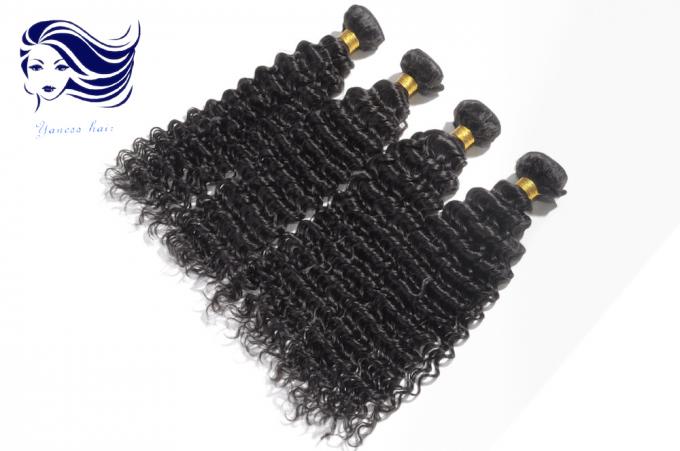 Weave волос Weave 7A черноты двигателя глубокий бразильский, волосы девственницы ранга 7A