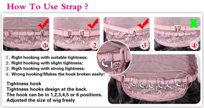 Длинняя синтетика человеческих волос париков шнурка Ombre Remy малайзийца полная